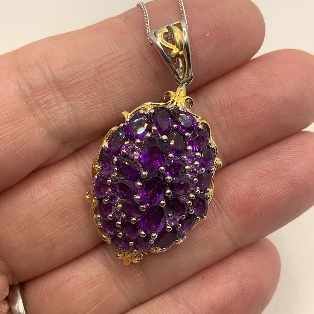 AMETHYST JEWELRY SET - Picture 4 of 8